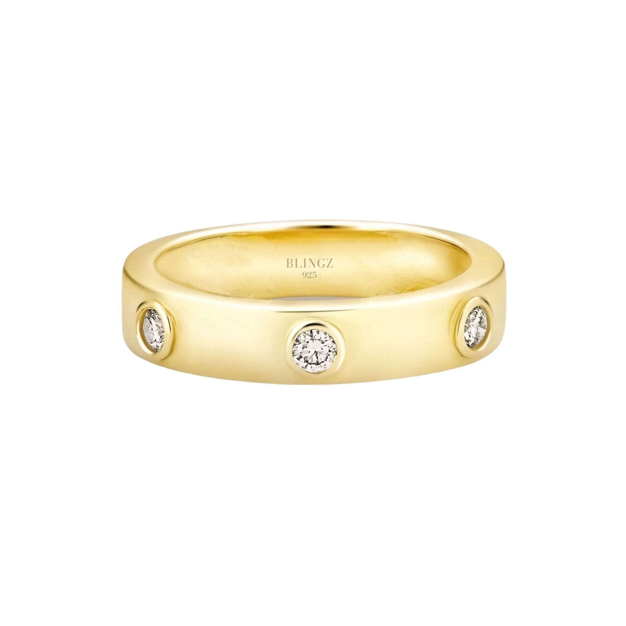 CELINE RING - GOLD - BLINGZ