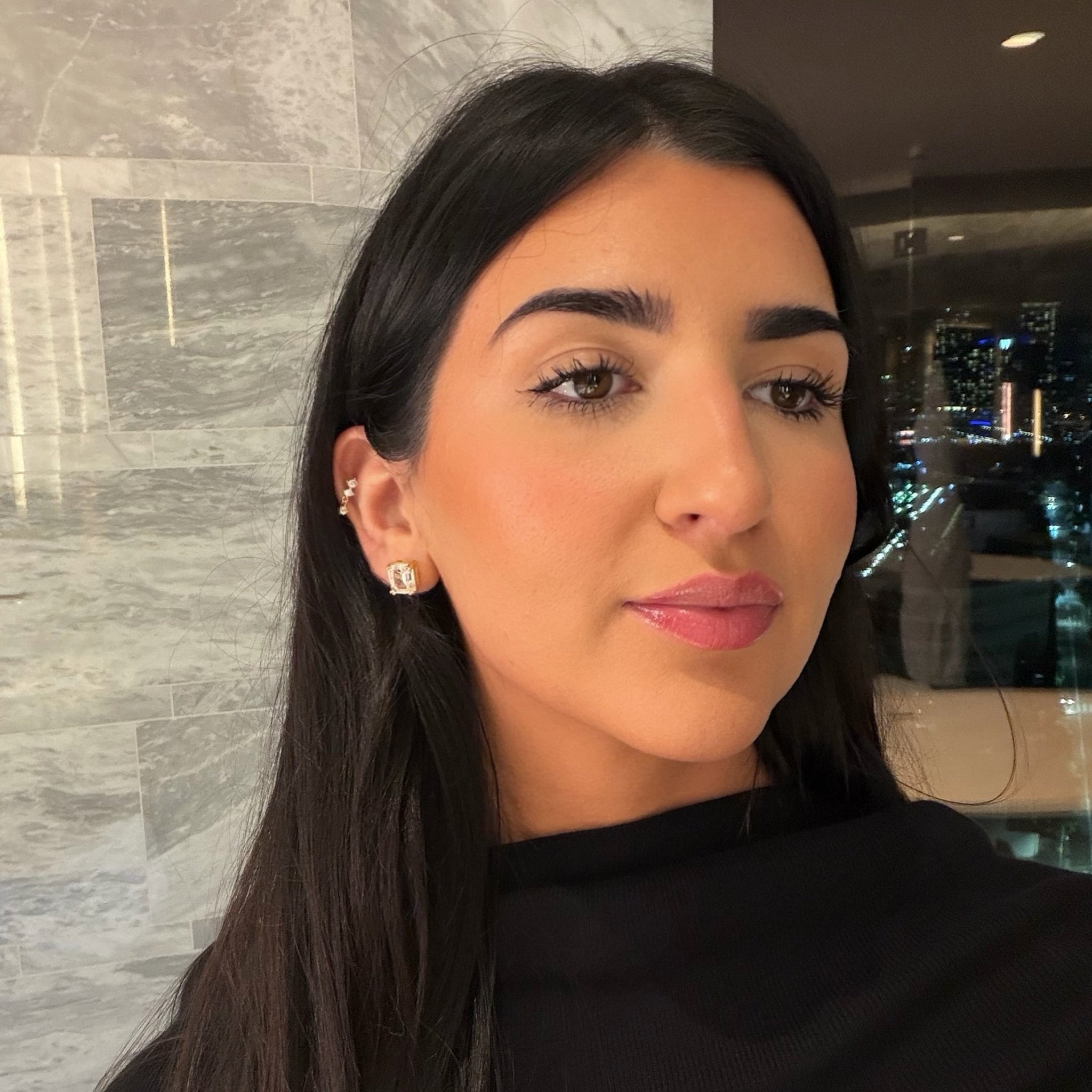 CLAUDIA STUDS - GOLD - BLINGZ