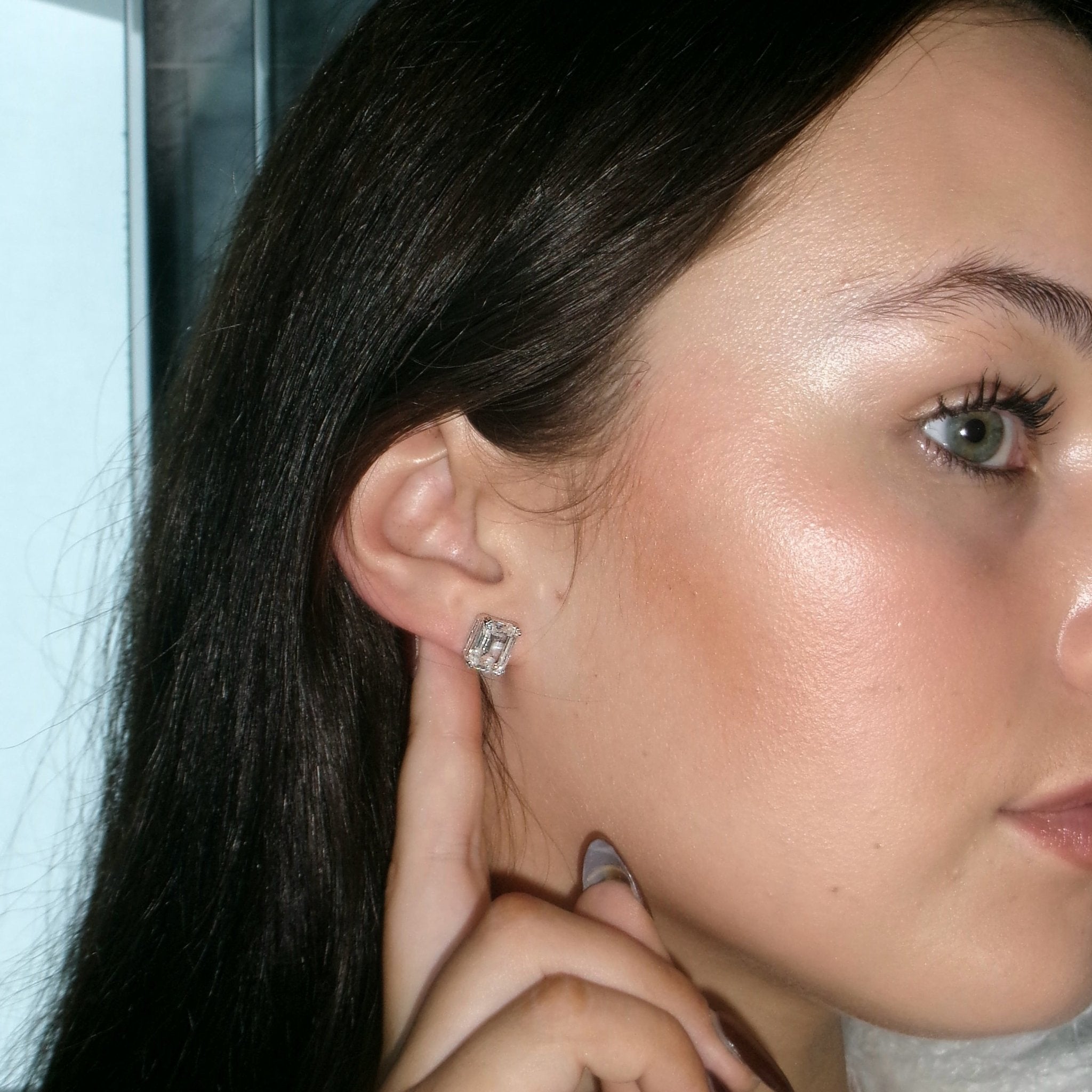 CLAUDIA STUDS - SILVER - BLINGZ