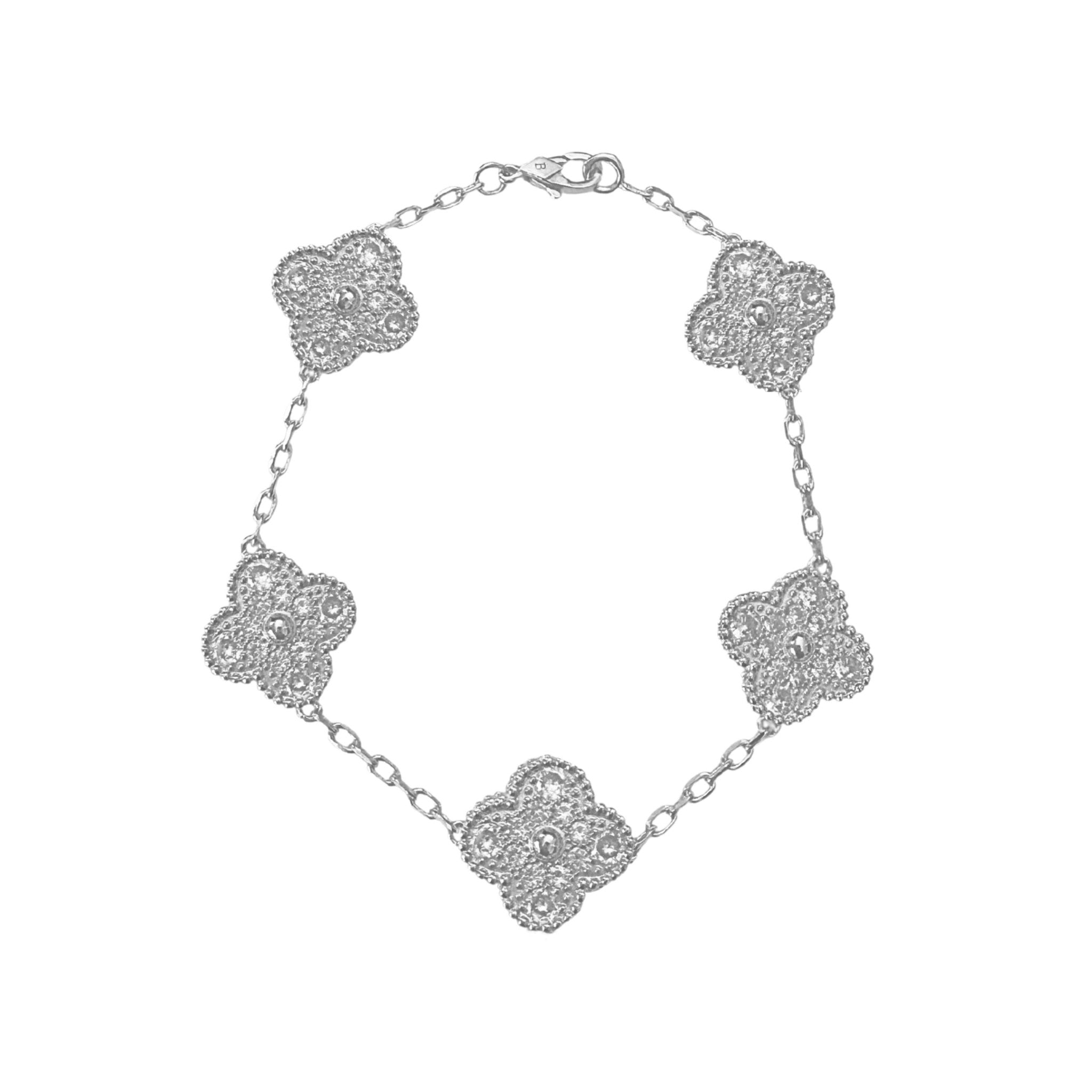 CRYSTELLE BRACELET - SILVER - BLINGZ