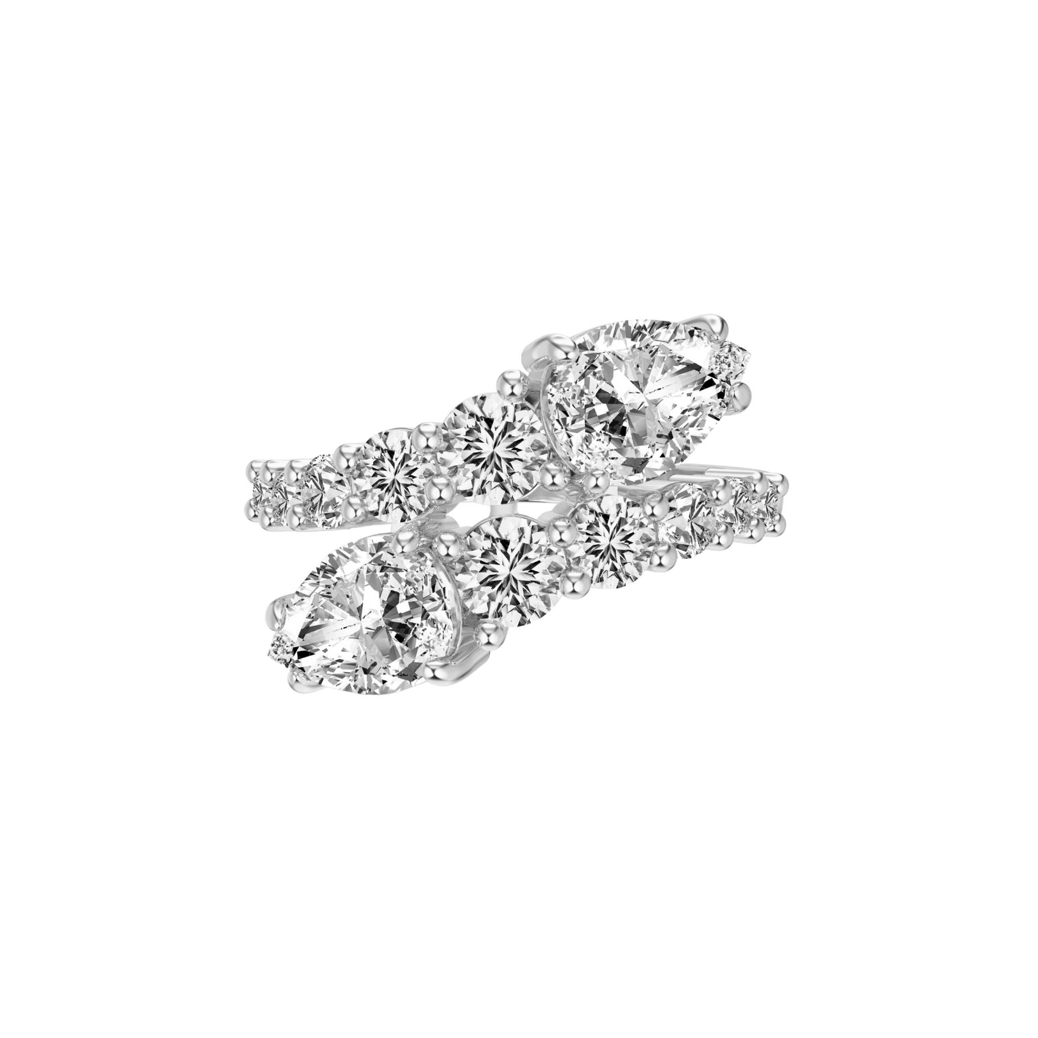 DAPHNE RING - SILVER - BLINGZ