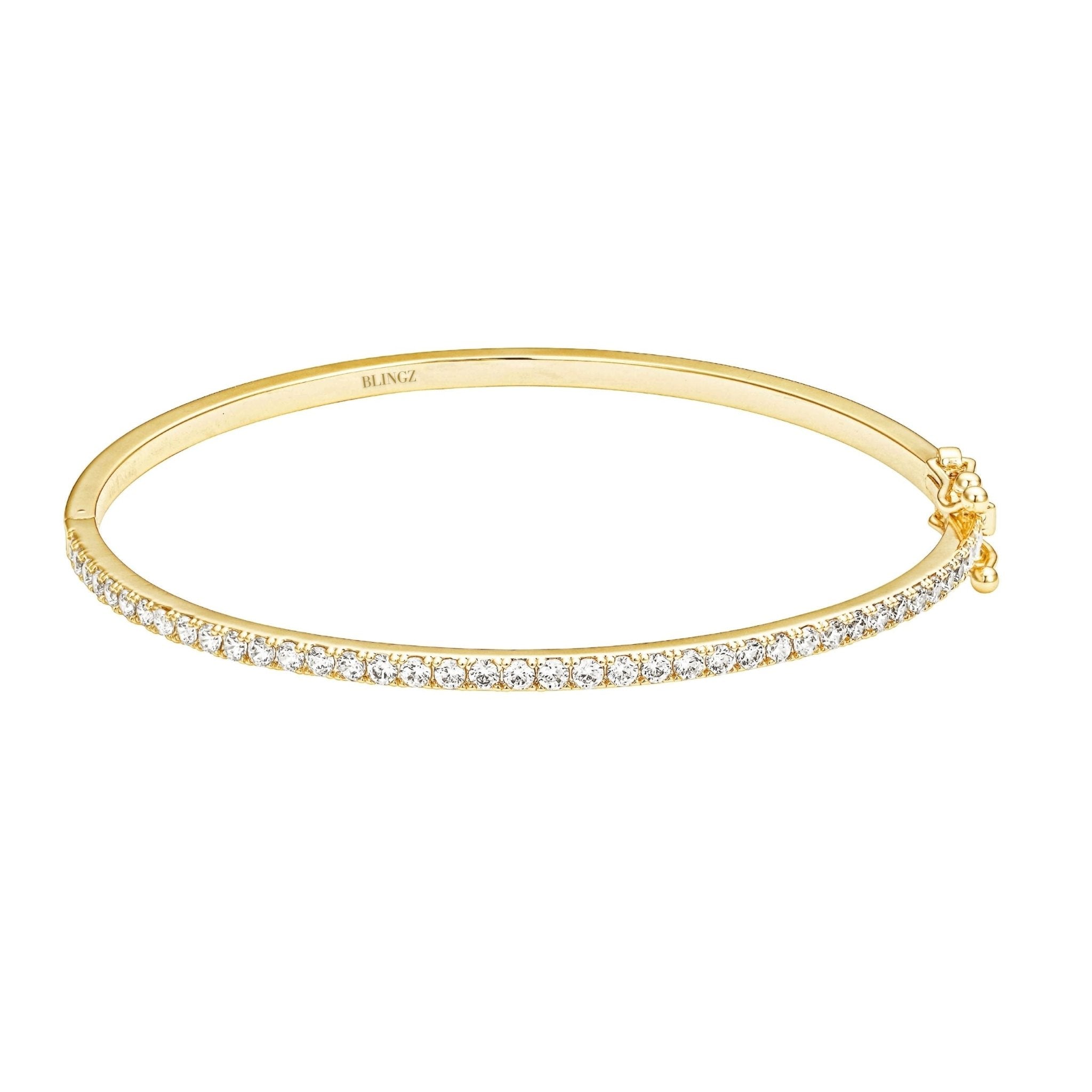 DARIA BANGLE - GOLD (Restocking Oct 23) - BLINGZ