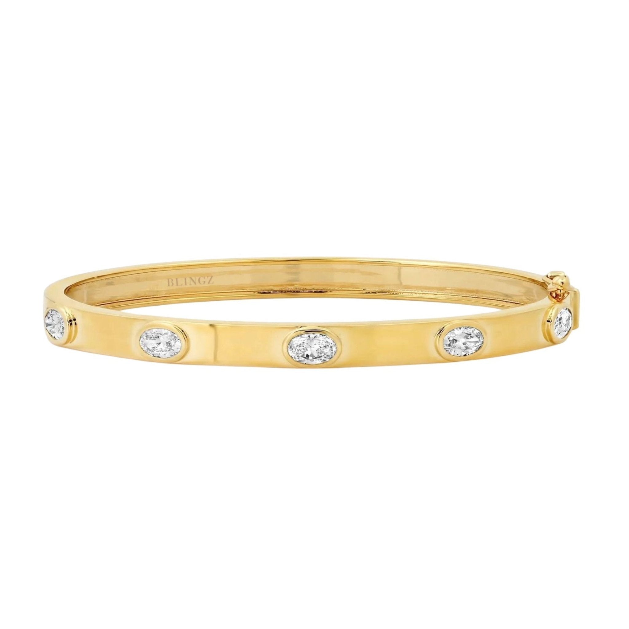 DOLCE BANGLE - GOLD - BLINGZ