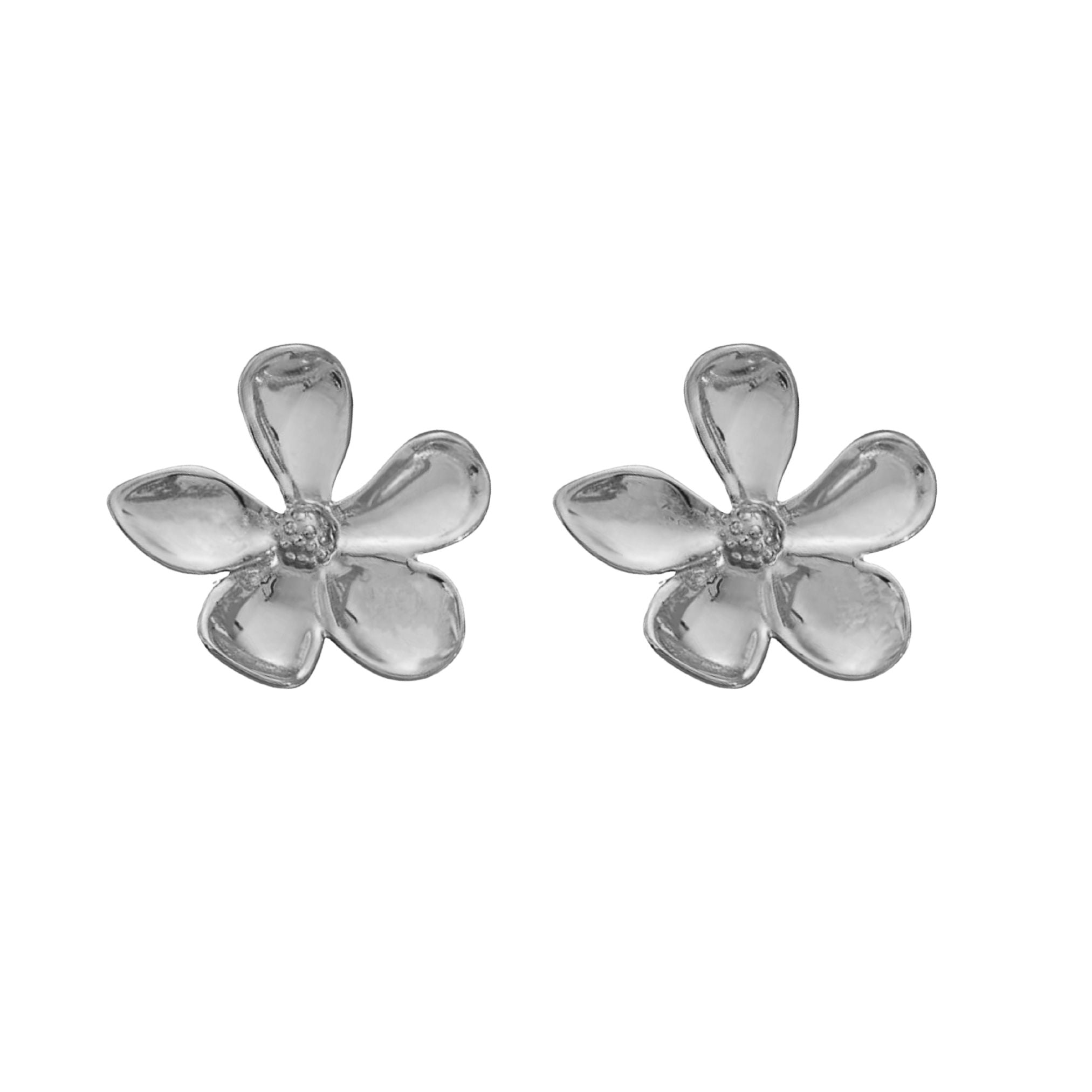 FLORA EARRINGS - SILVER (Samples) - BLINGZ