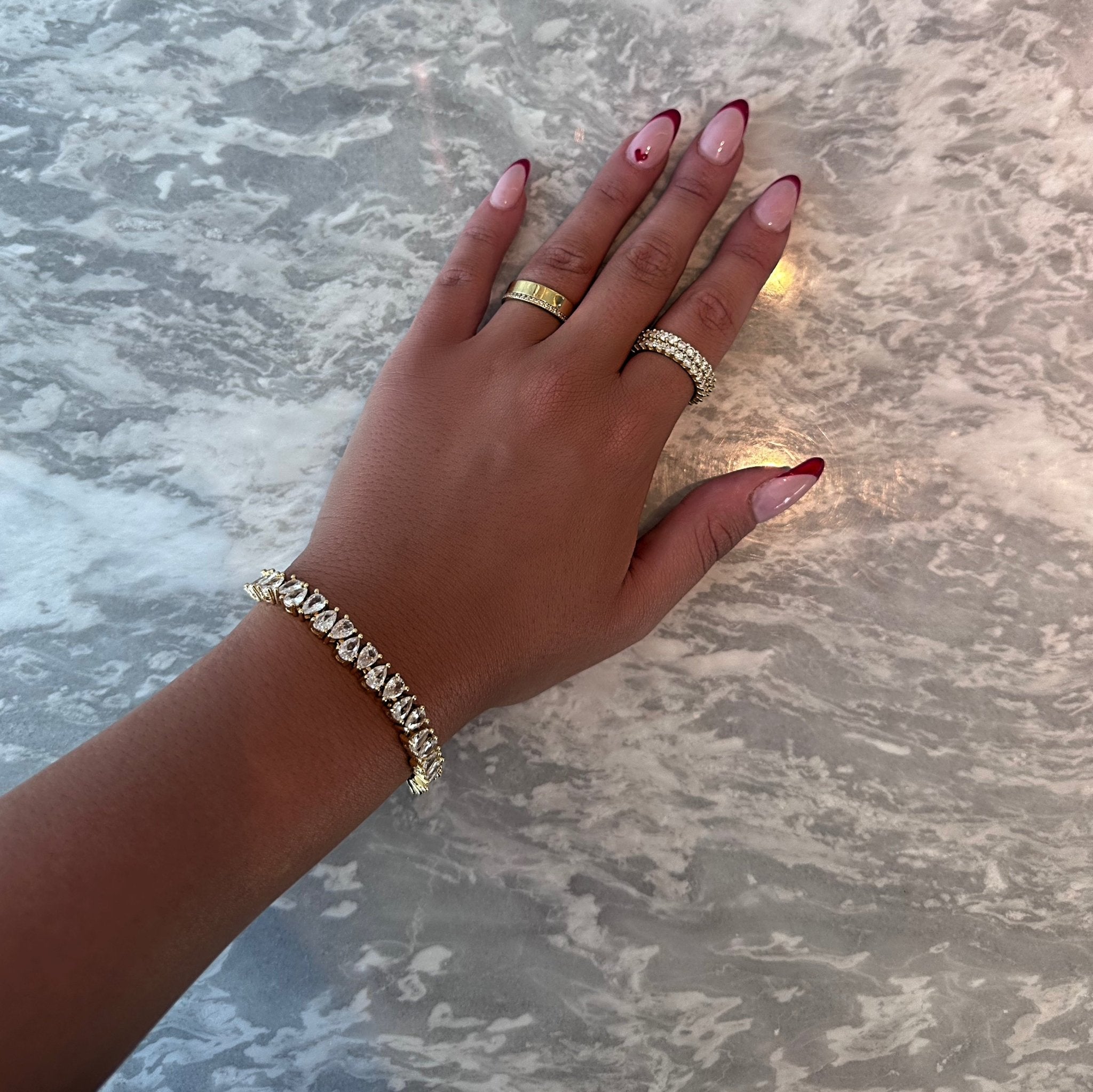 GISELLE BRACELET - GOLD (Samples) - BLINGZ