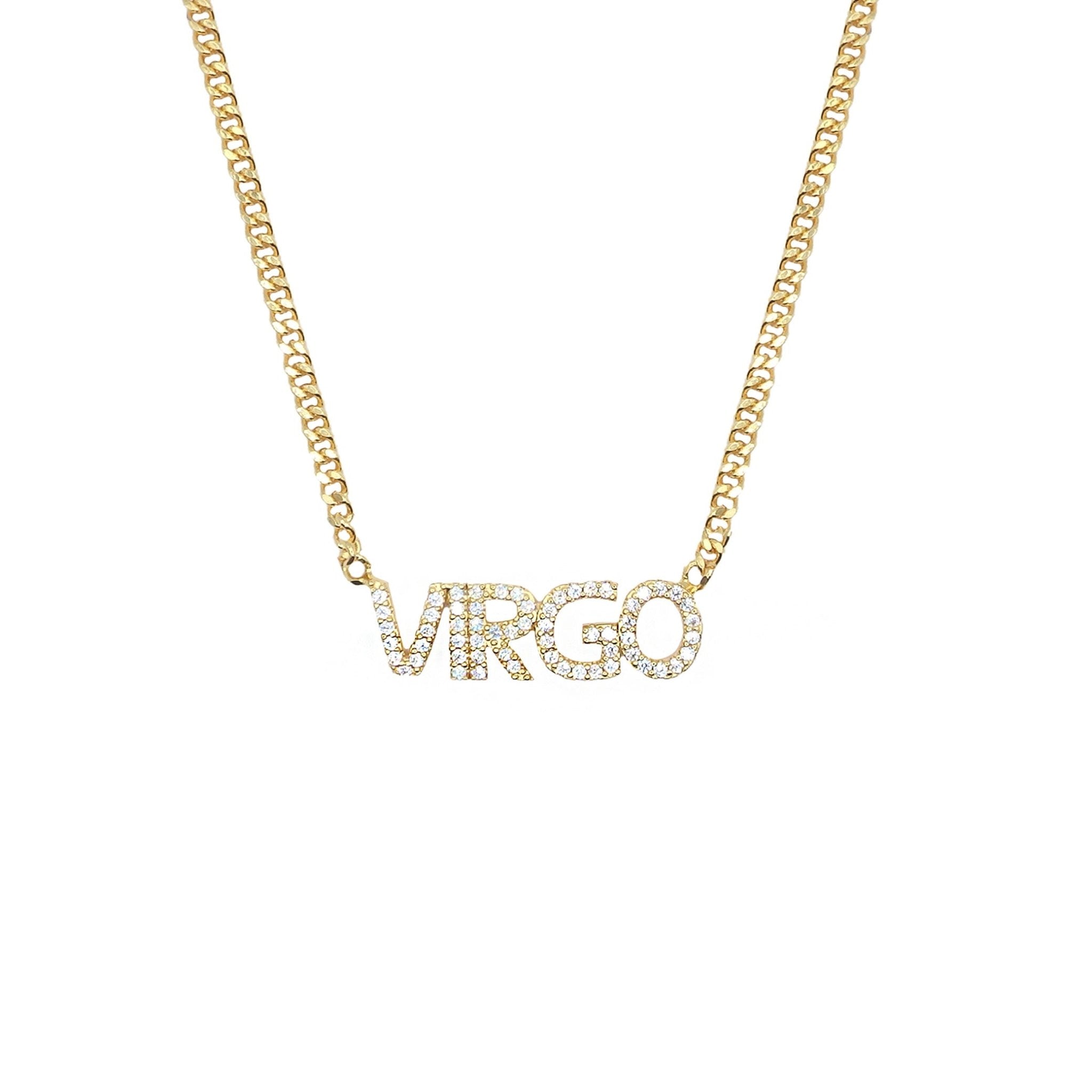 ICED ZODIAC NECKLACE - BLINGZ