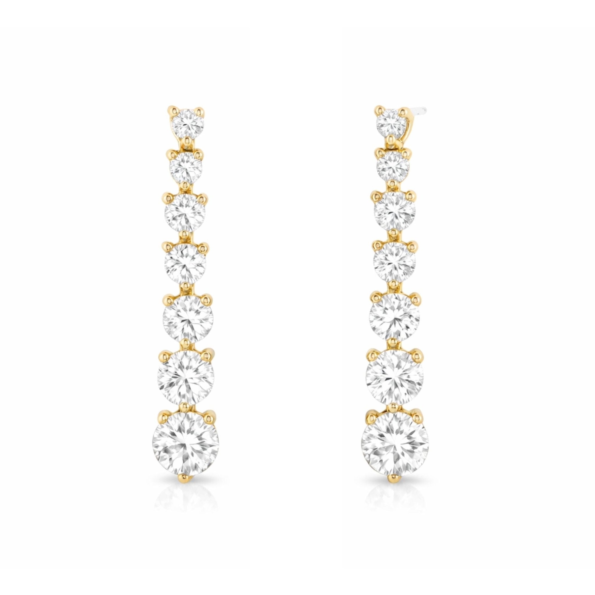 JELENA EARRINGS - GOLD - BLINGZ