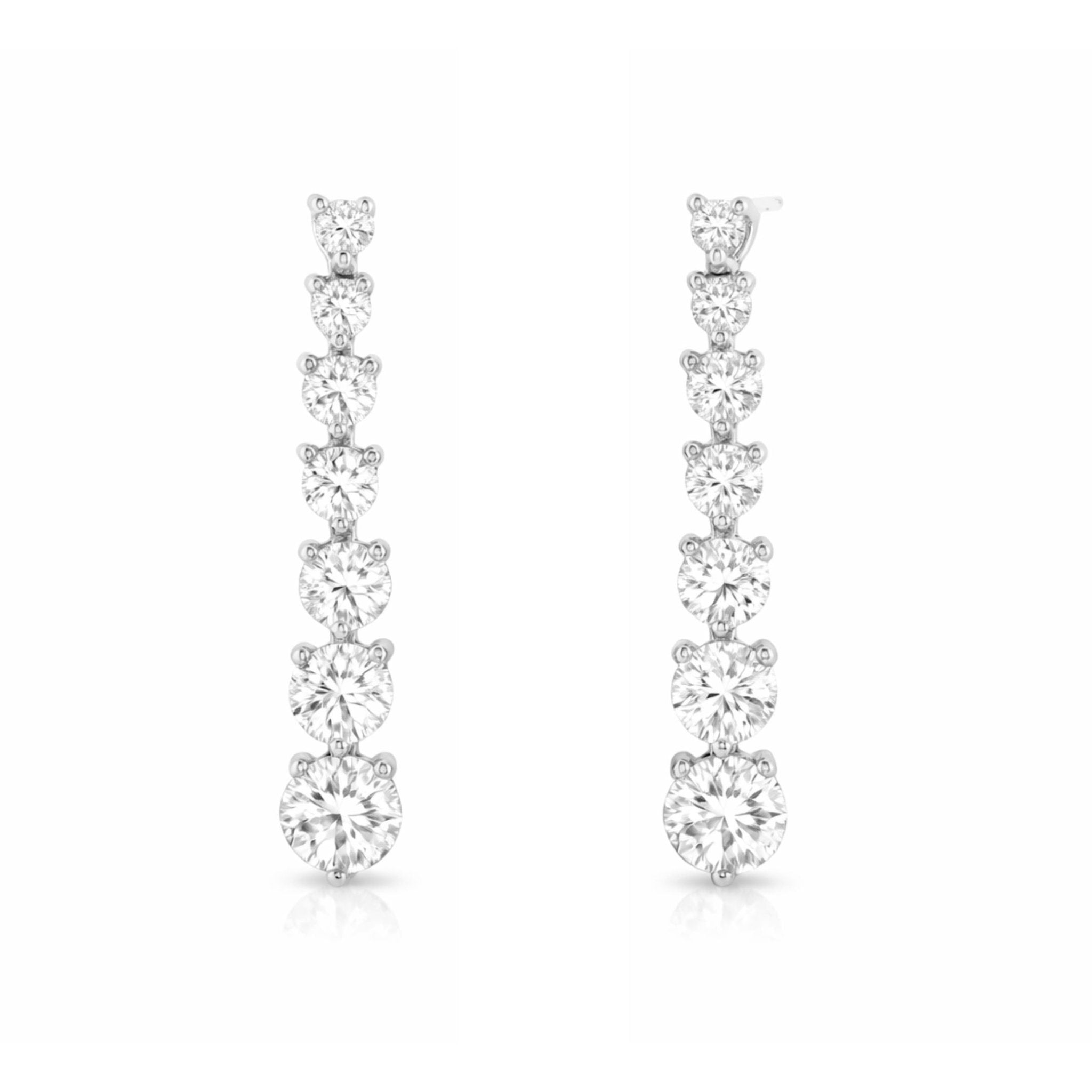 JELENA EARRINGS - SILVER - BLINGZ