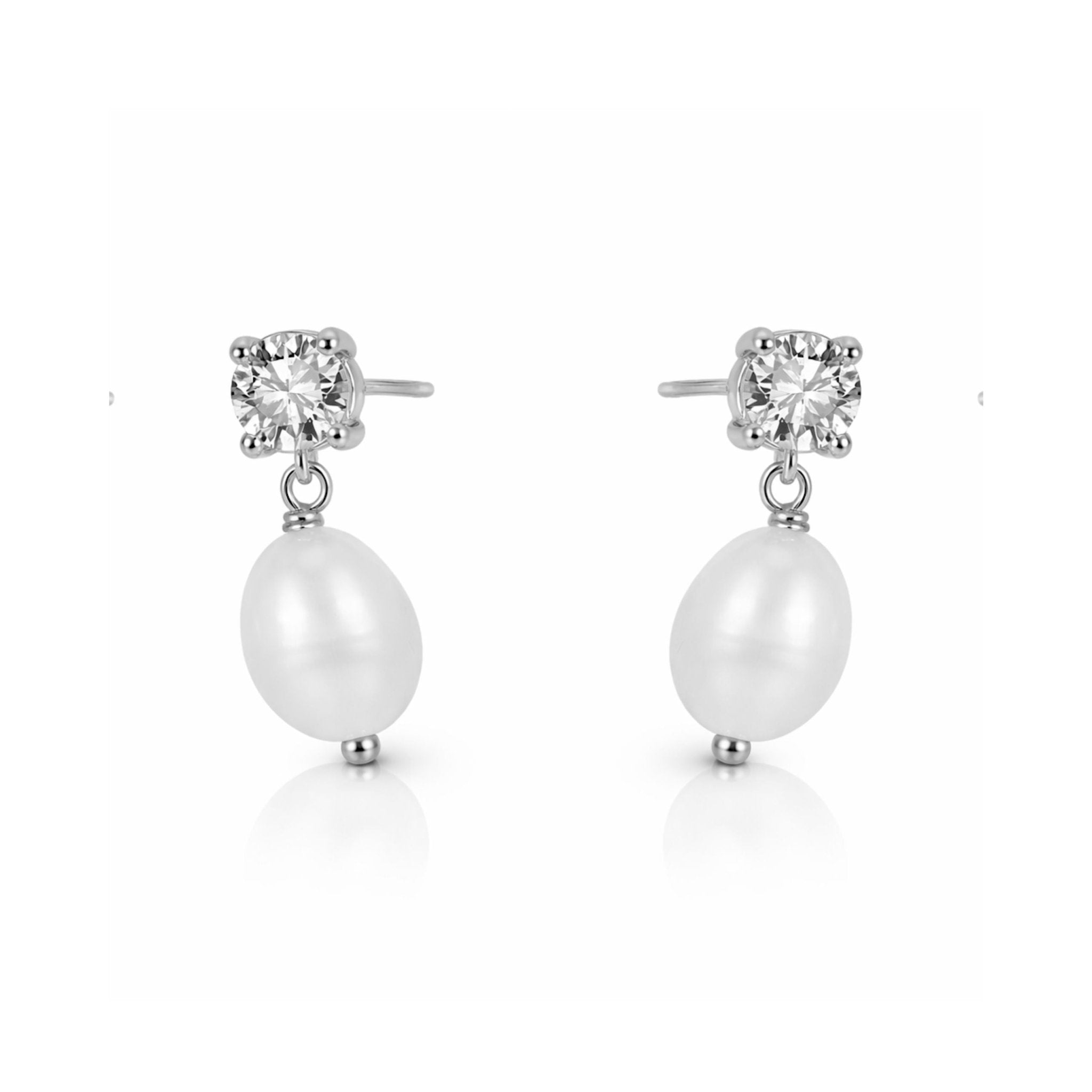 JEMIMAH EARRINGS - SILVER - BLINGZ