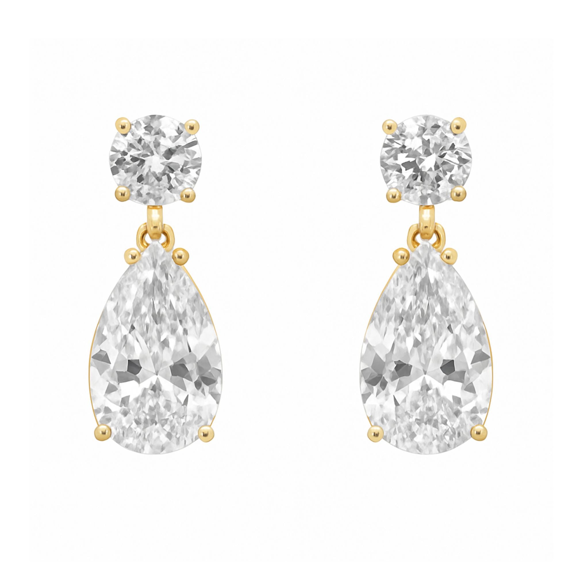 KATE EARRINGS - GOLD - BLINGZ