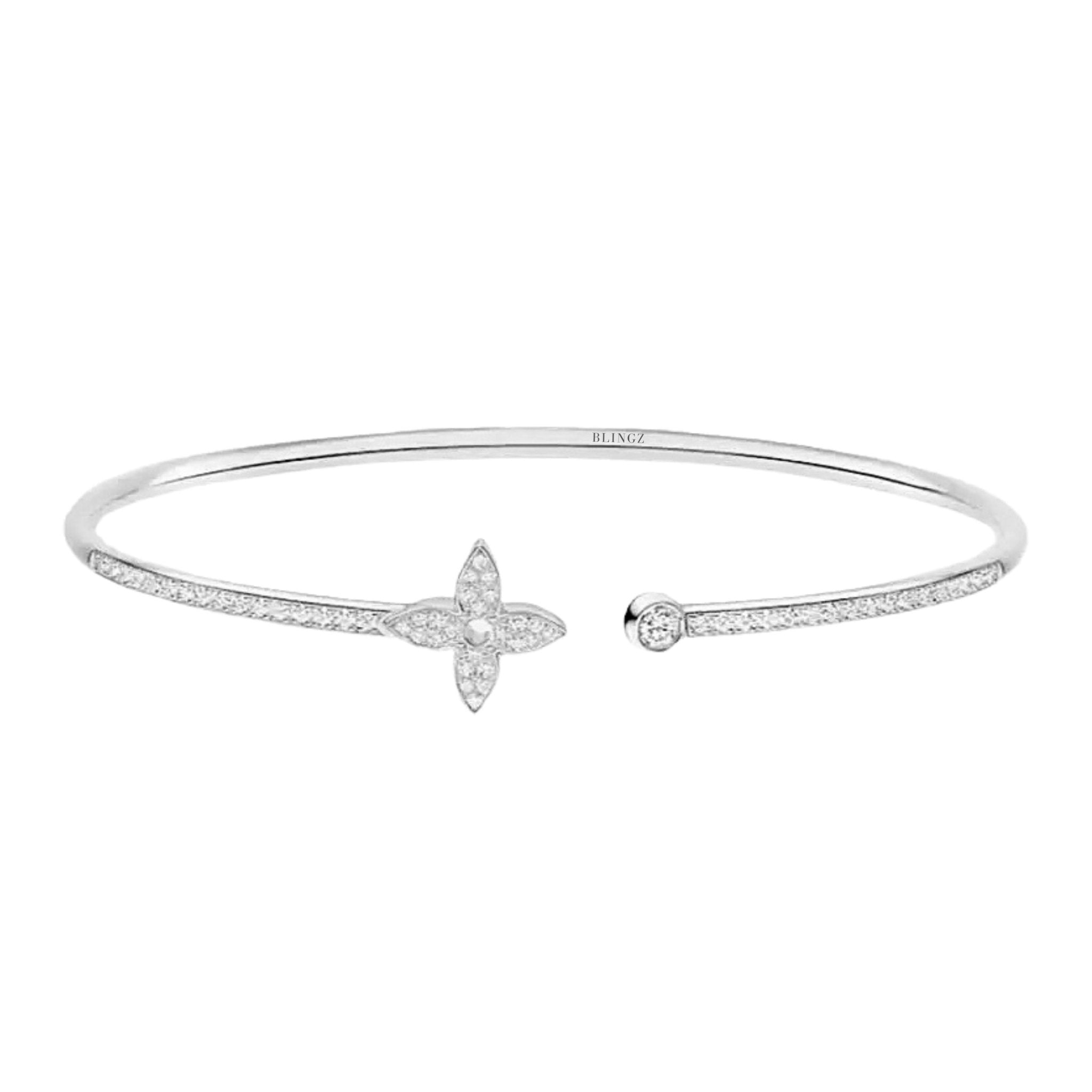 LOUISA BANGLE - SILVER (Samples) - BLINGZ