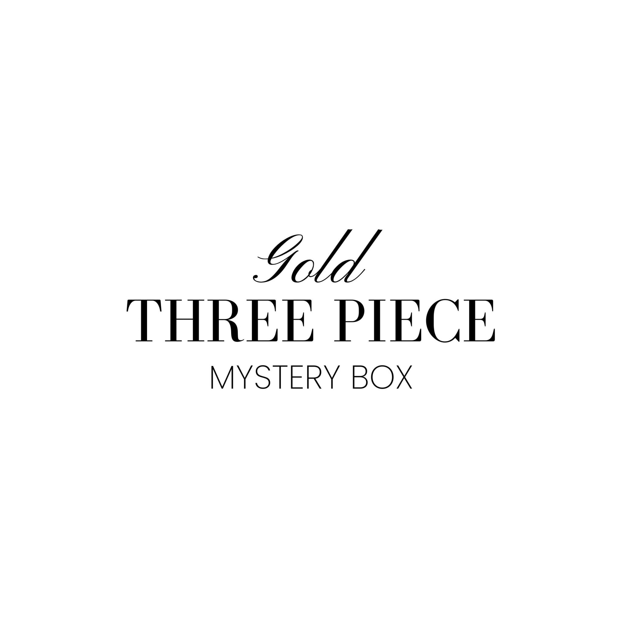 MYSTERY BOX (3PCS) - GOLD - BLINGZ