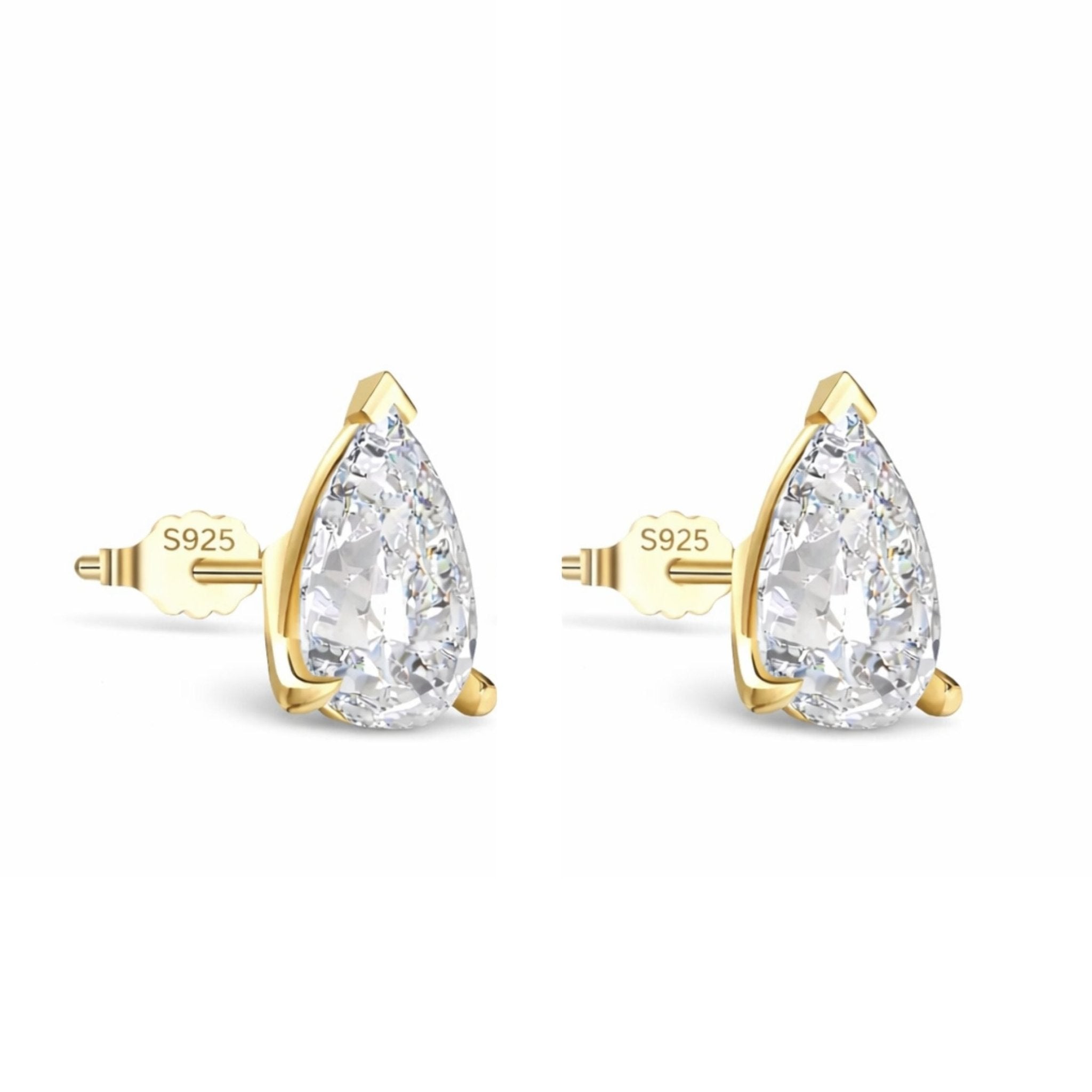 PETRA STUDS - GOLD (PRE - ORDER, SHIPS 31/3) - BLINGZ