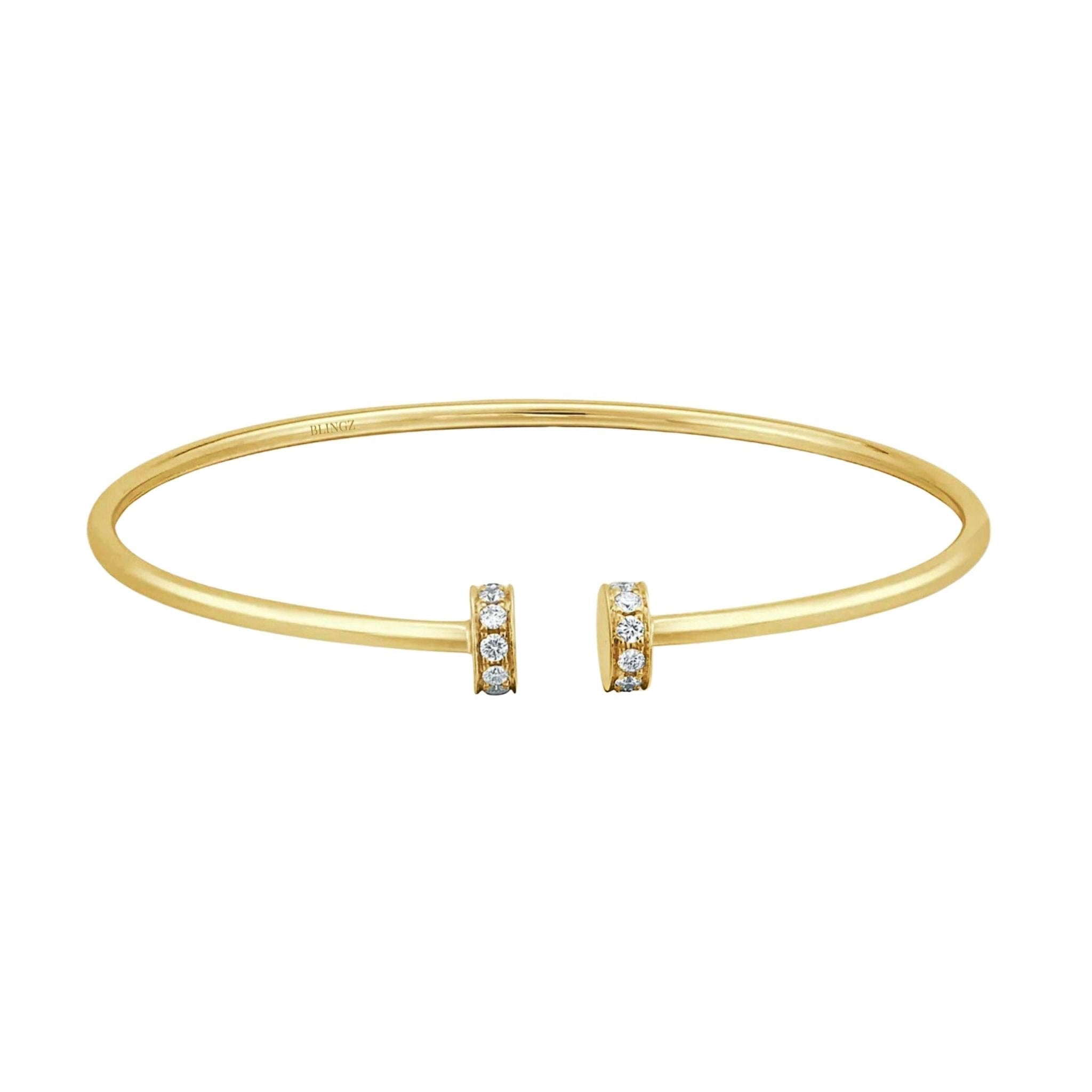 RAYE BANGLE - GOLD - BLINGZ