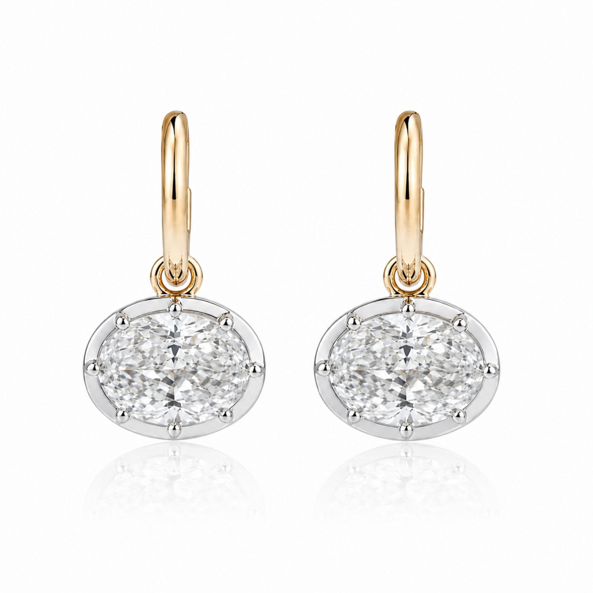 RHODE EARRINGS EARRINGS - TWO TONE (Pre-Order, October 1) - BLINGZ