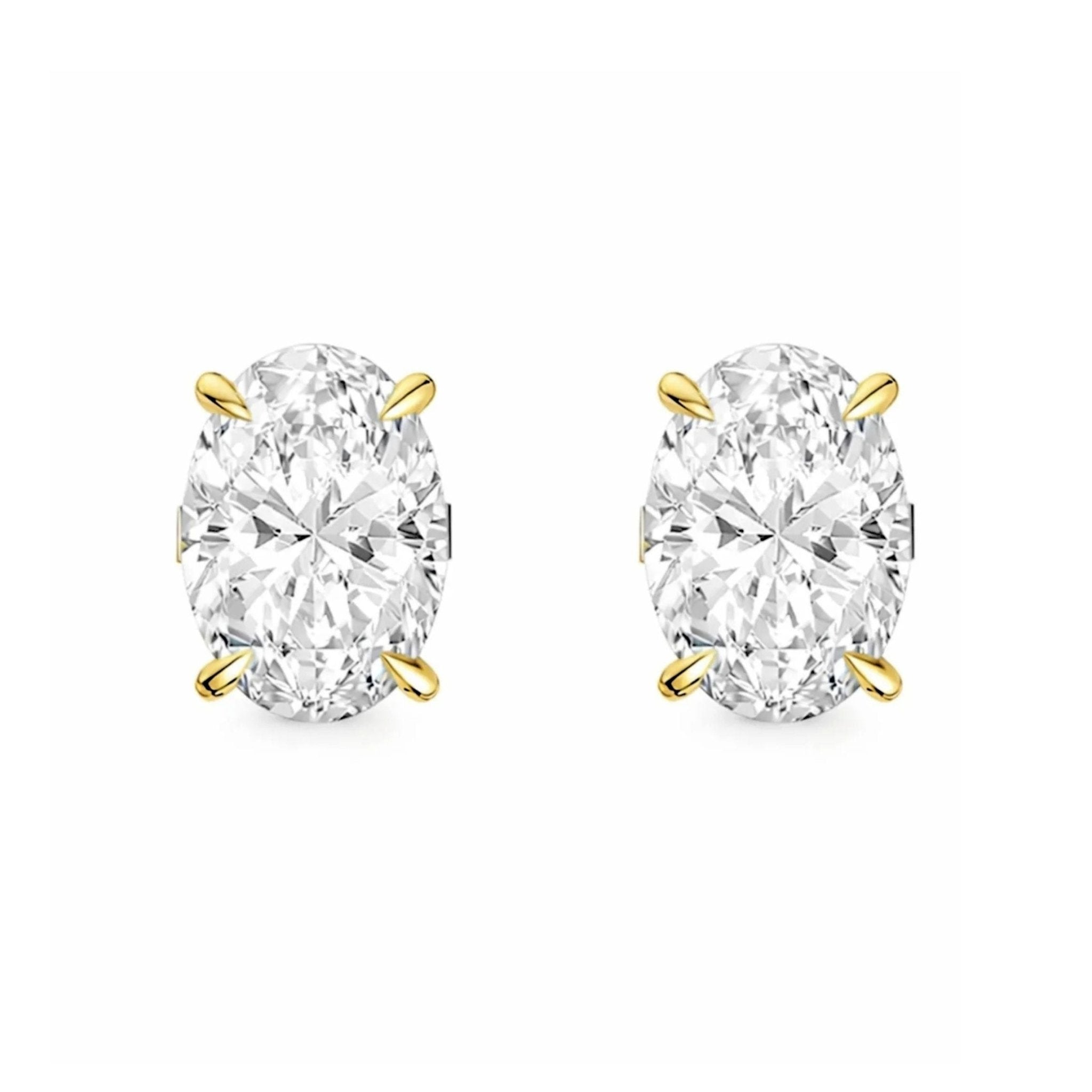 SARA STUDS - GOLD - BLINGZ