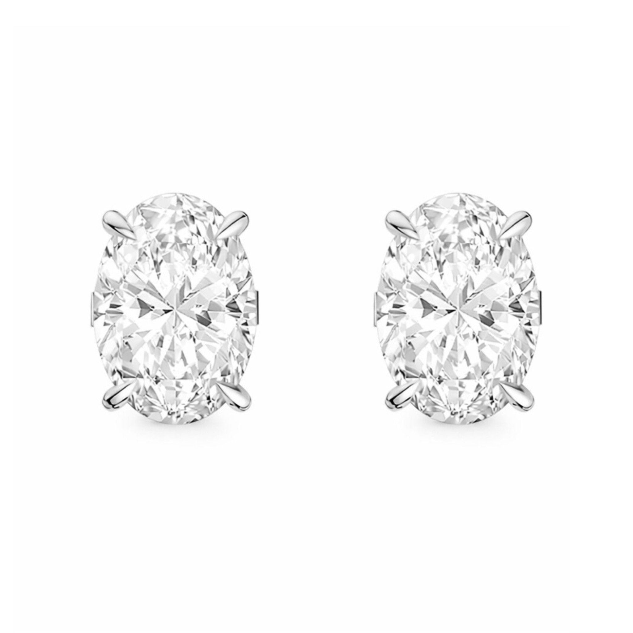 SARA STUDS - SILVER - BLINGZ