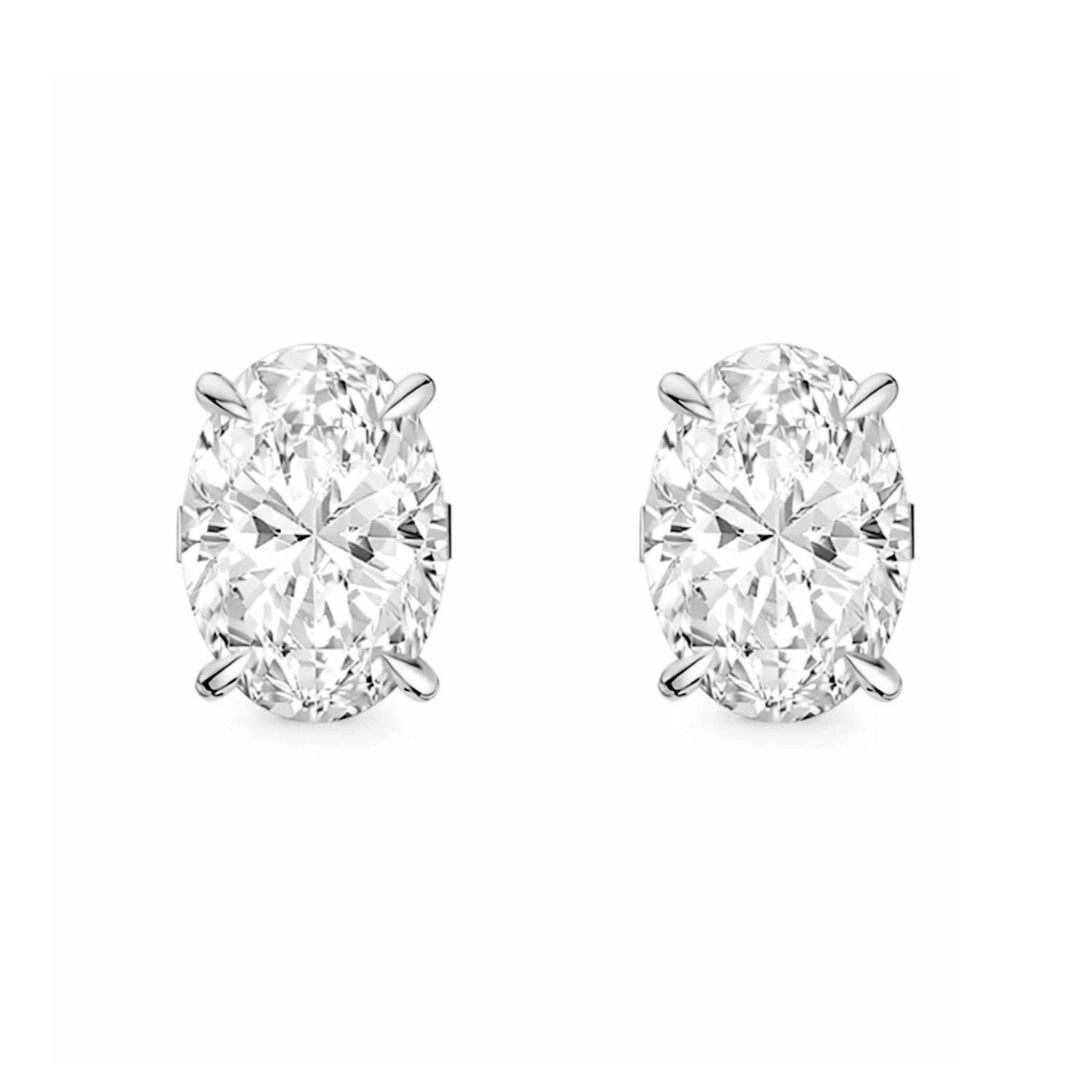 SARA STUDS - SILVER - BLINGZ