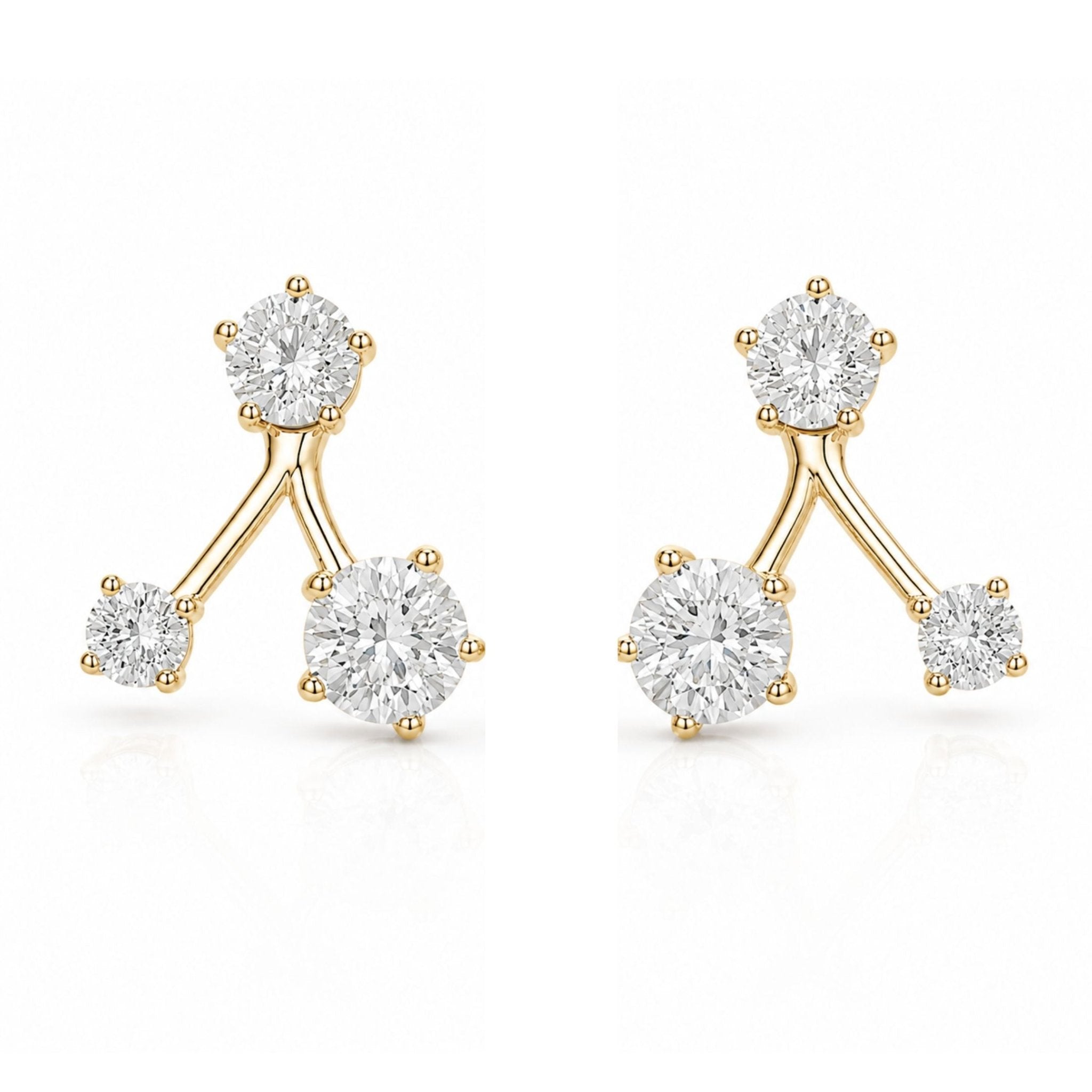 SASHA EARRINGS - GOLD - BLINGZ