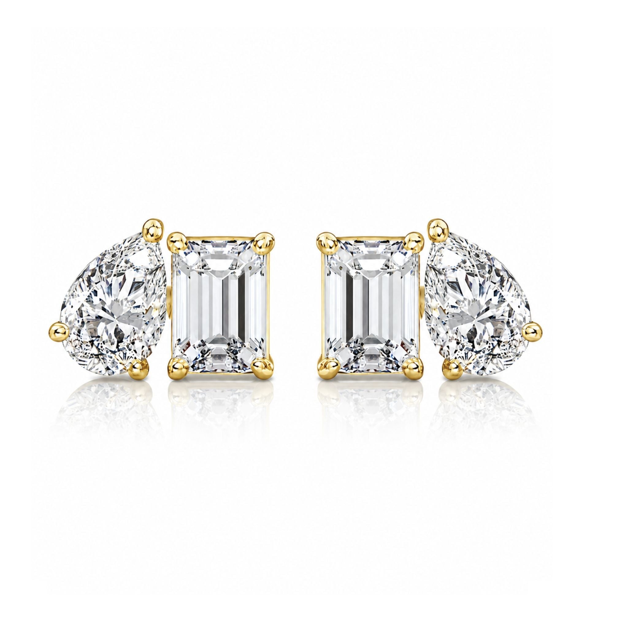 SESTRA STUDS - GOLD (PRE - ORDER Ship June 17) - BLINGZ