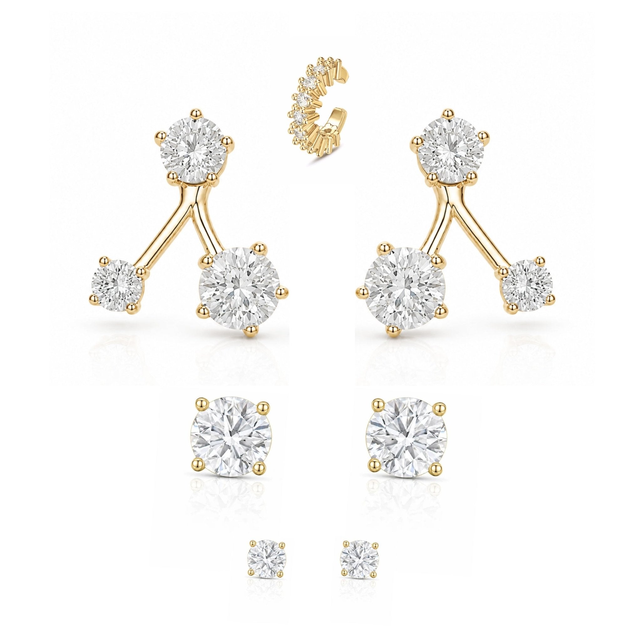 SIGNATURE EAR STACK - GOLD - BLINGZ