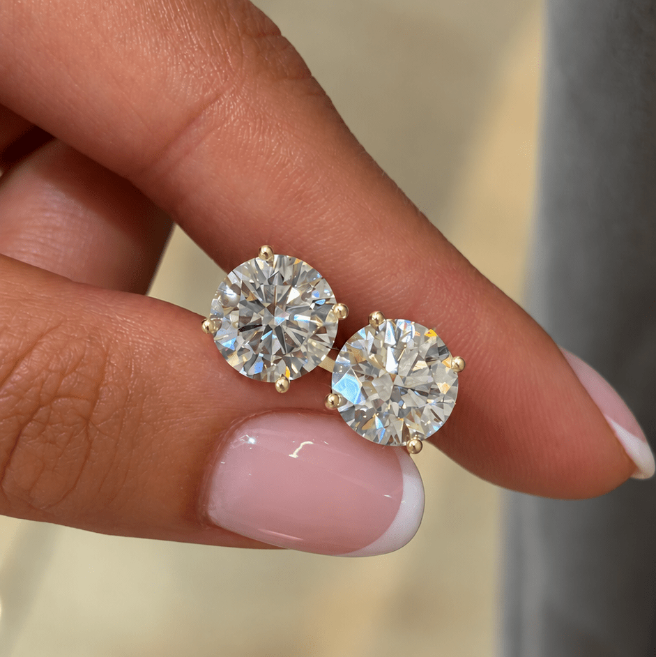 STASIJA 2CT STUDS - GOLD - BLINGZ