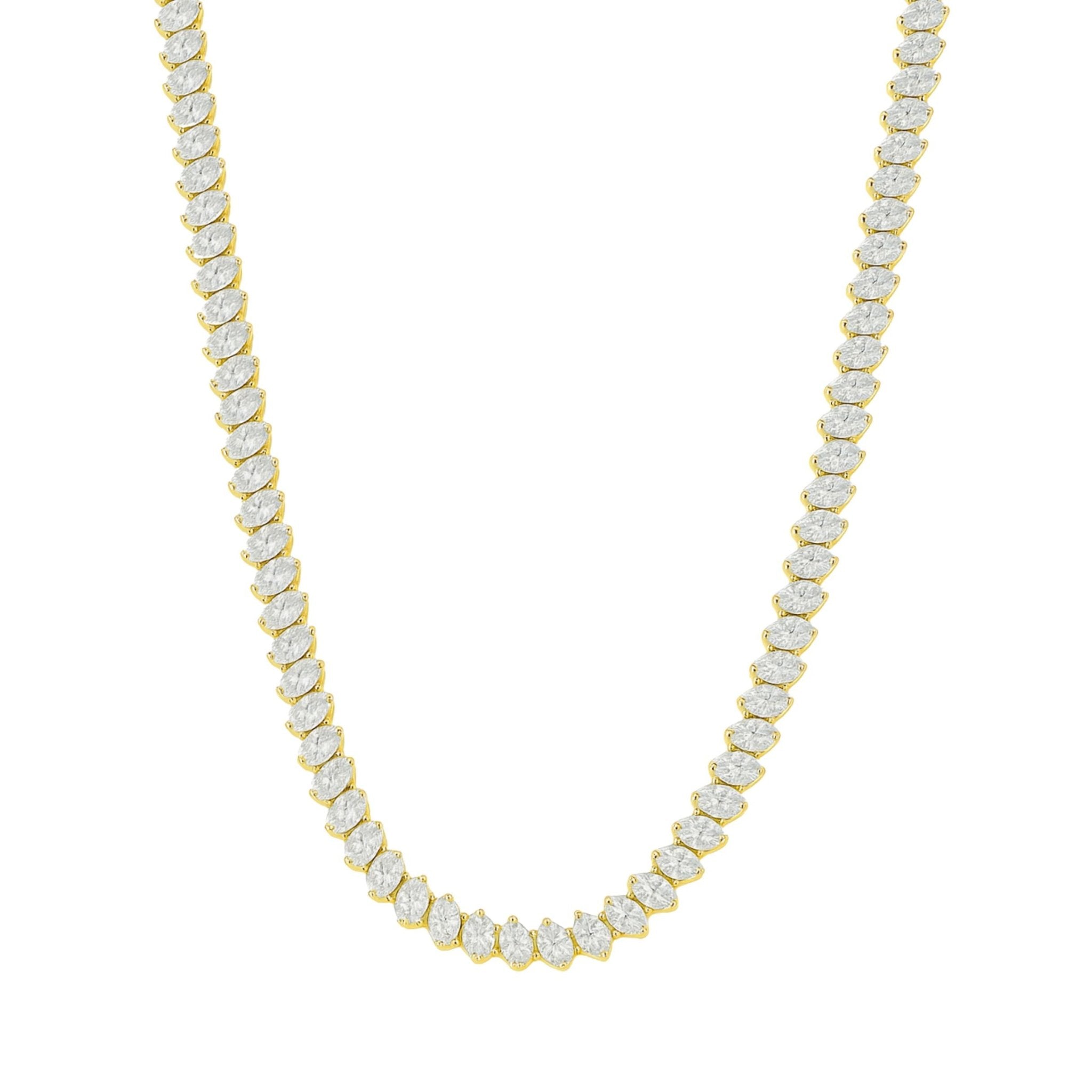 SUTTON NECKLACE - GOLD - BLINGZ