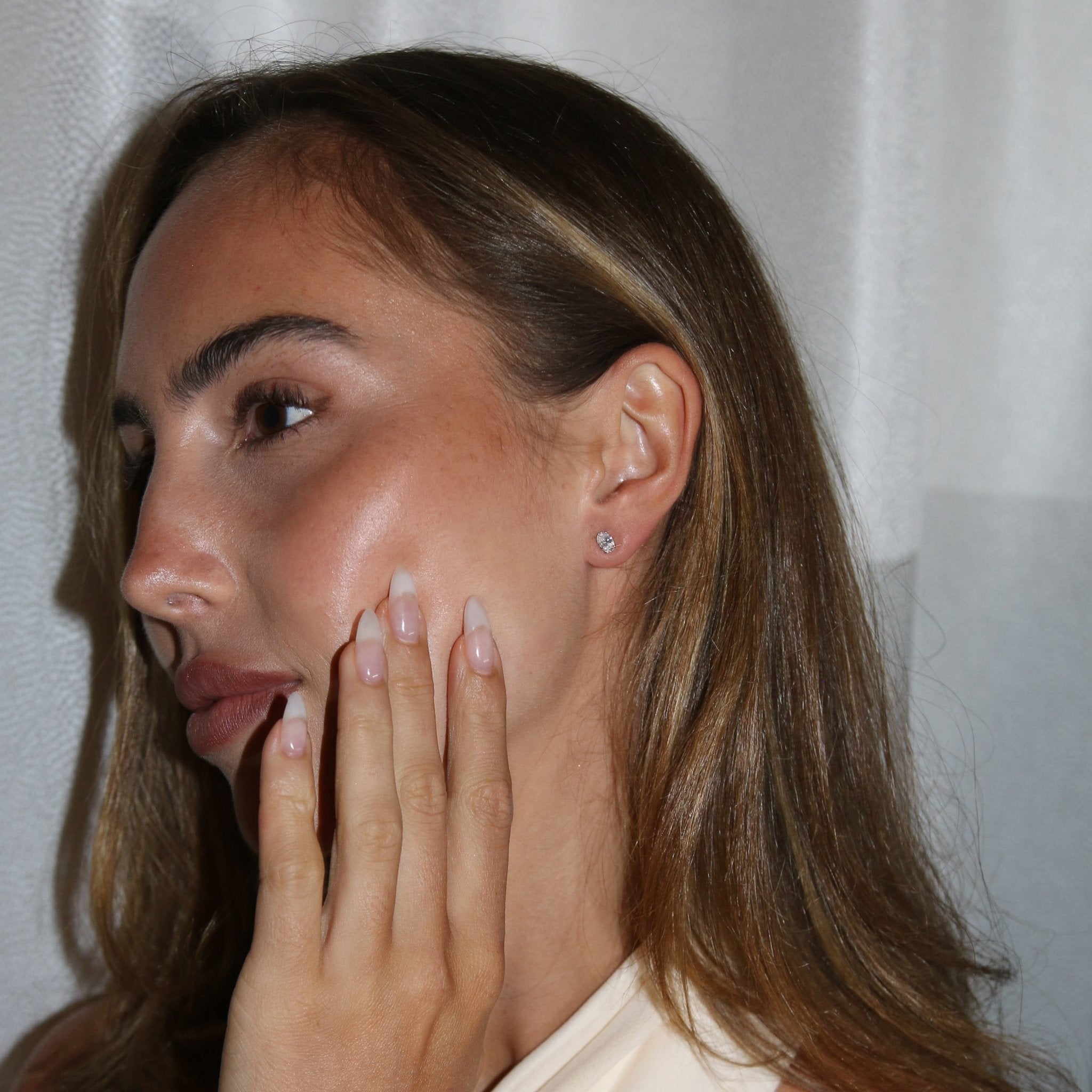 SUTTON STUDS - SILVER - BLINGZ