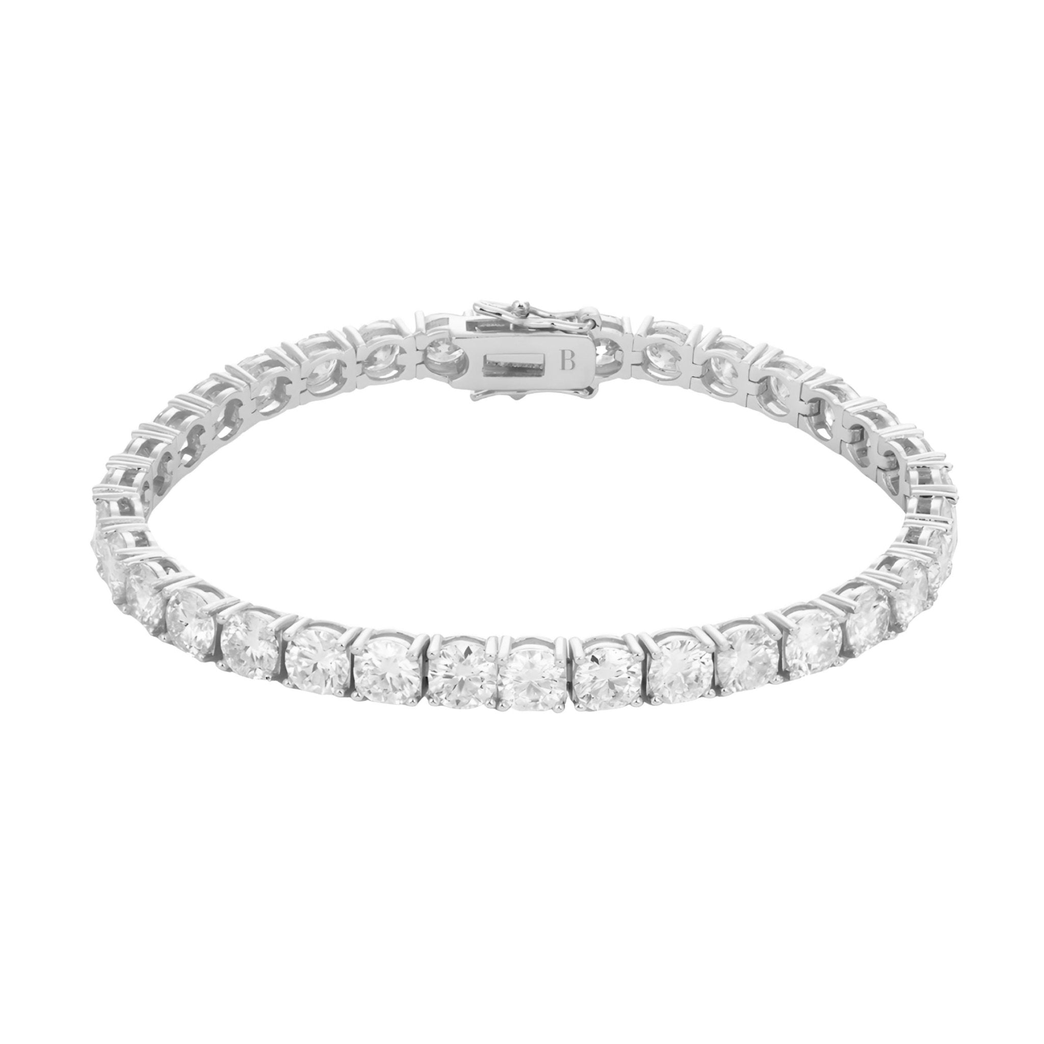 TATIANA TENNIS BRACELET - SILVER - BLINGZ