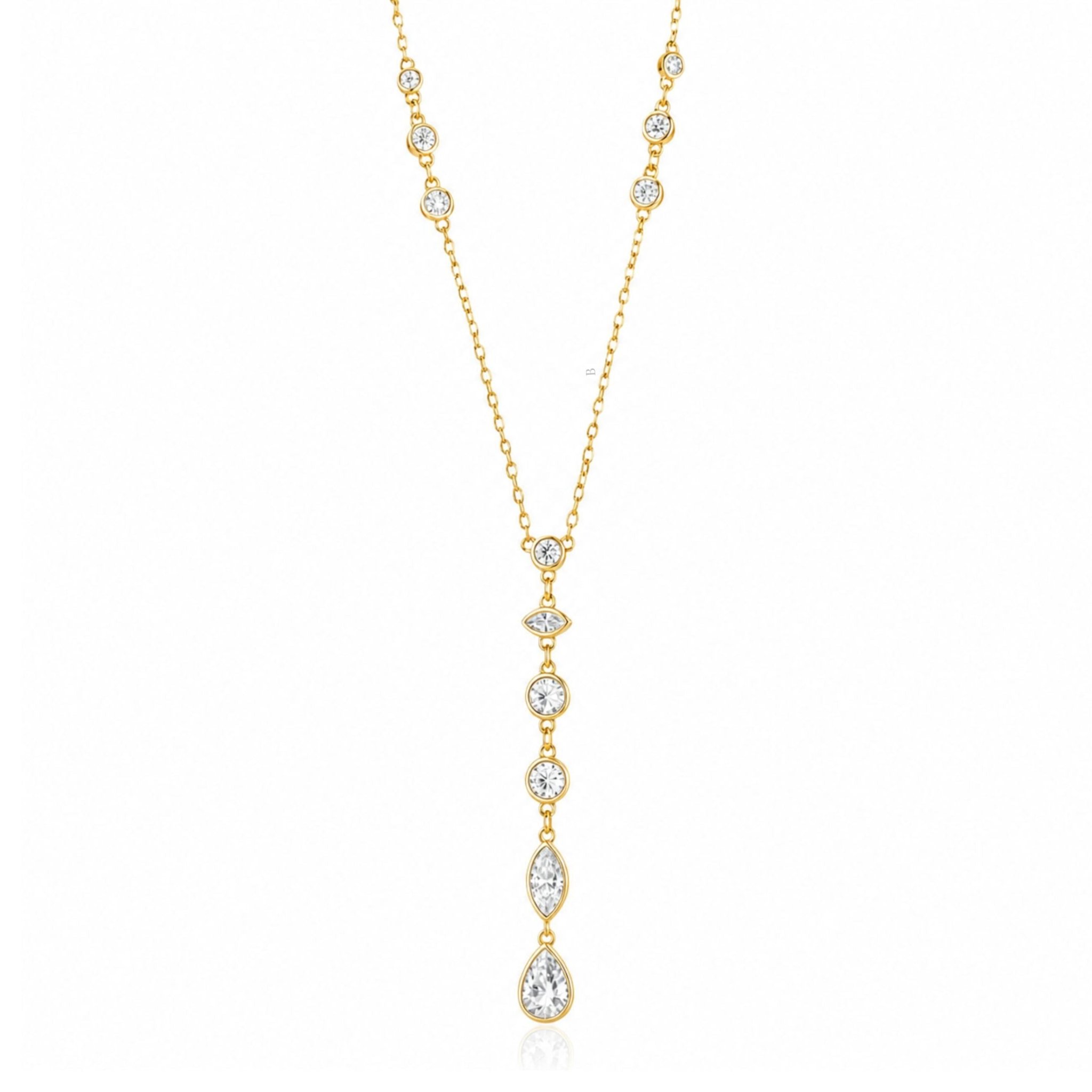 TYLA NECKLACE - GOLD - BLINGZ